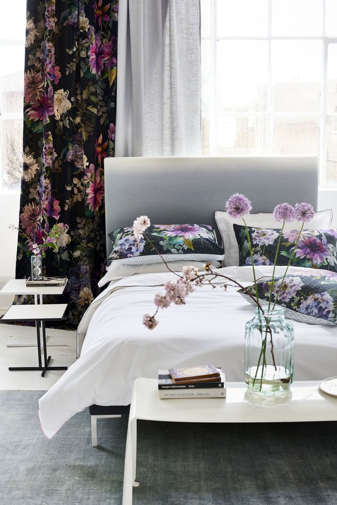 Bed linens - Astor Nutmeg & Dusty Rose Bed Set - DESIGNERS GUILD