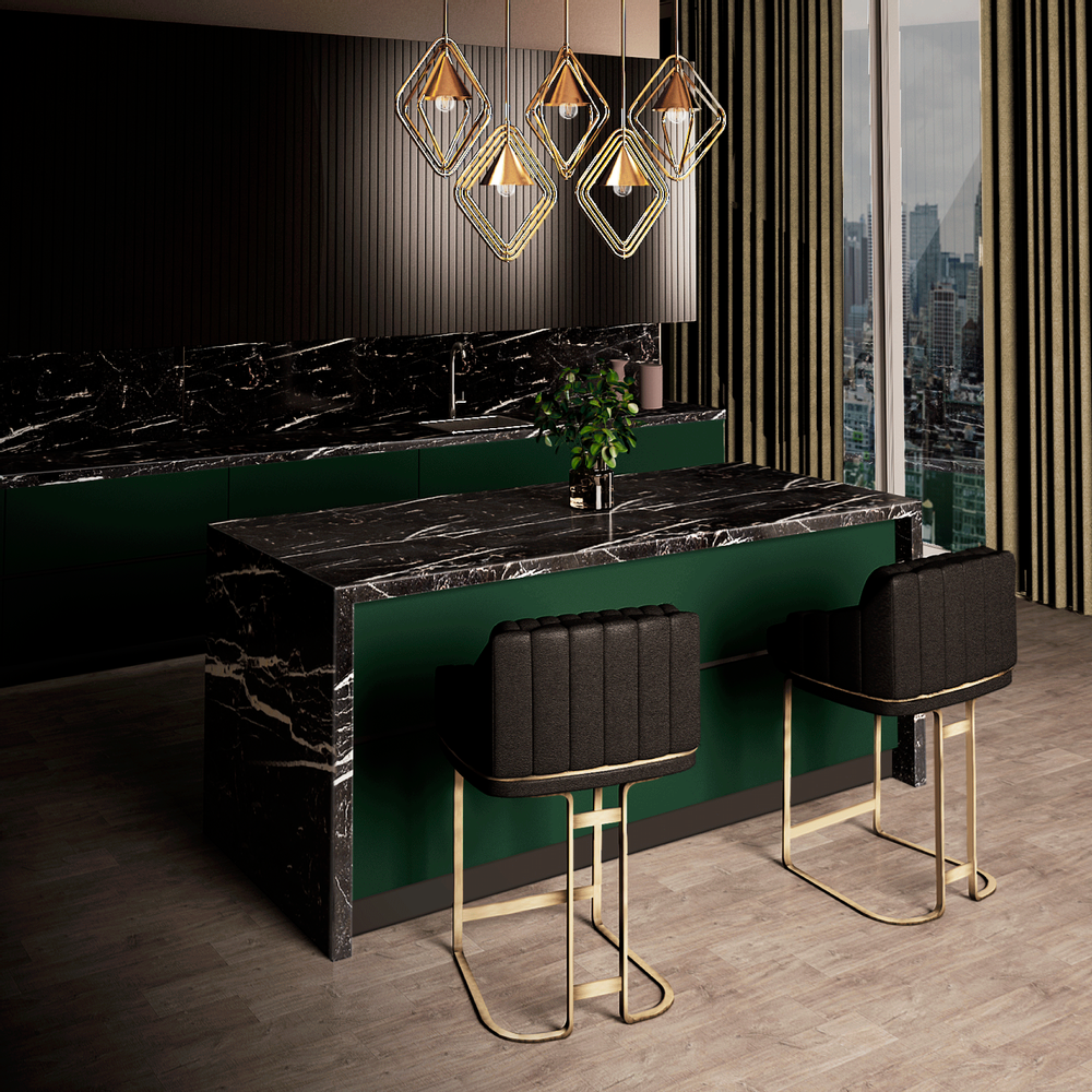 Chaises - Houston Bar Chair - PORUS STUDIO