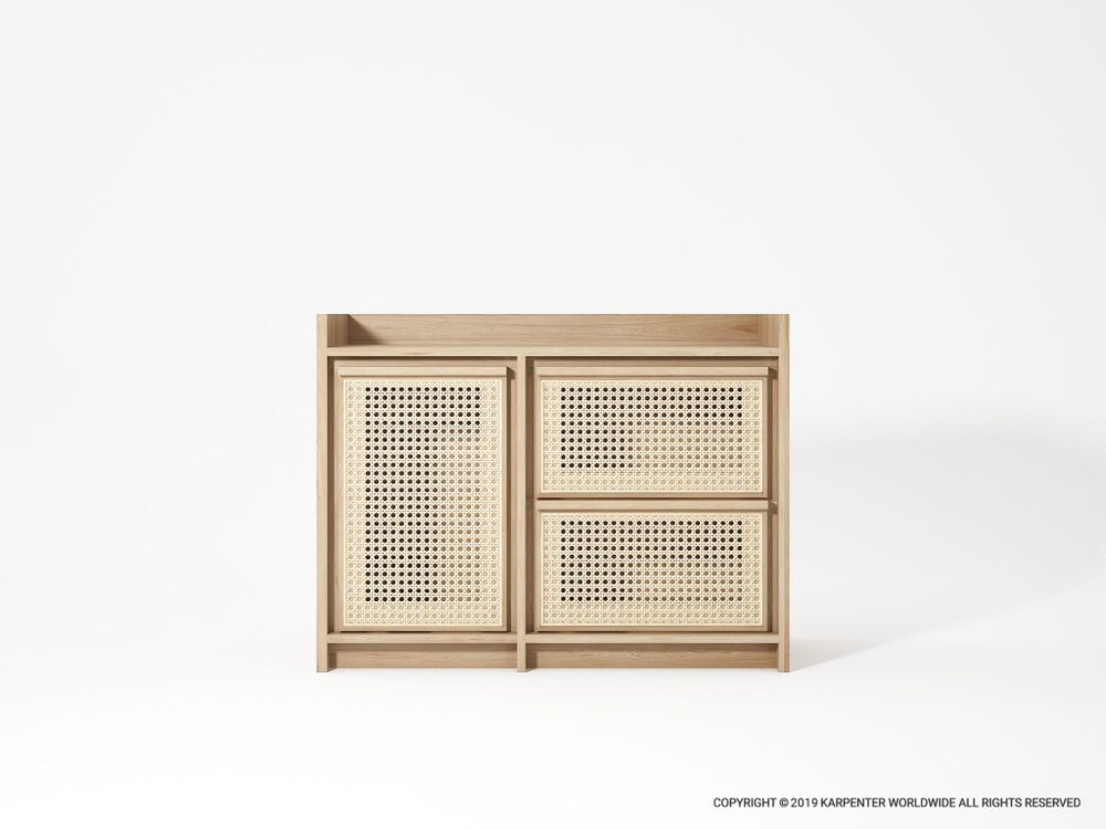 Sideboards - ROOTS SIDEBOARD WITH DOOR & 2 DRAWERS - KARPENTER