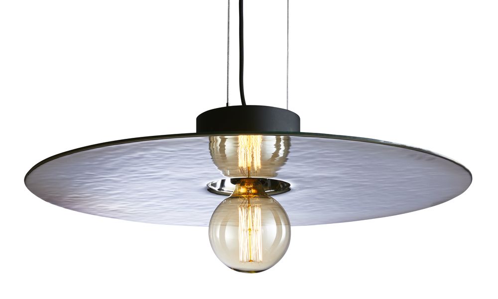 Objets de décoration - Suspension et applique en verre martelé fait à la main MIRAGE - RADAR INTERIOR