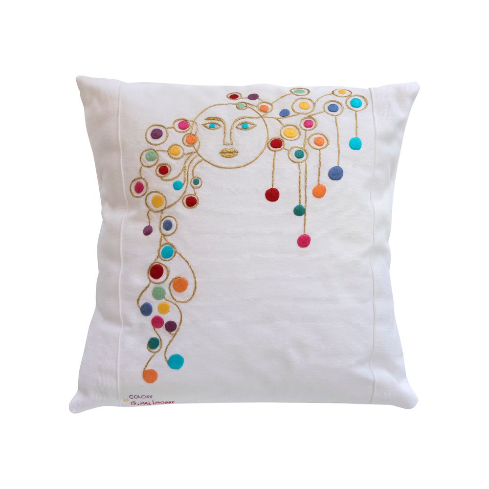 Cushions - Embroidered collection cushions - LE BOTTEGHE SU GOLOGONE