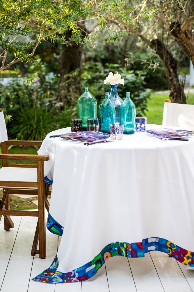 Everyday plates - Glass collection - LE BOTTEGHE SU GOLOGONE