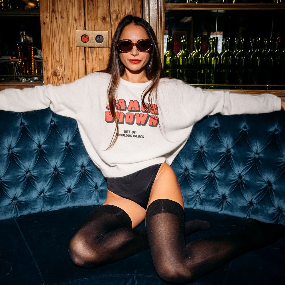 Apparel - SWEATER JAMES BROWN - FABULOUS ISLAND LTD