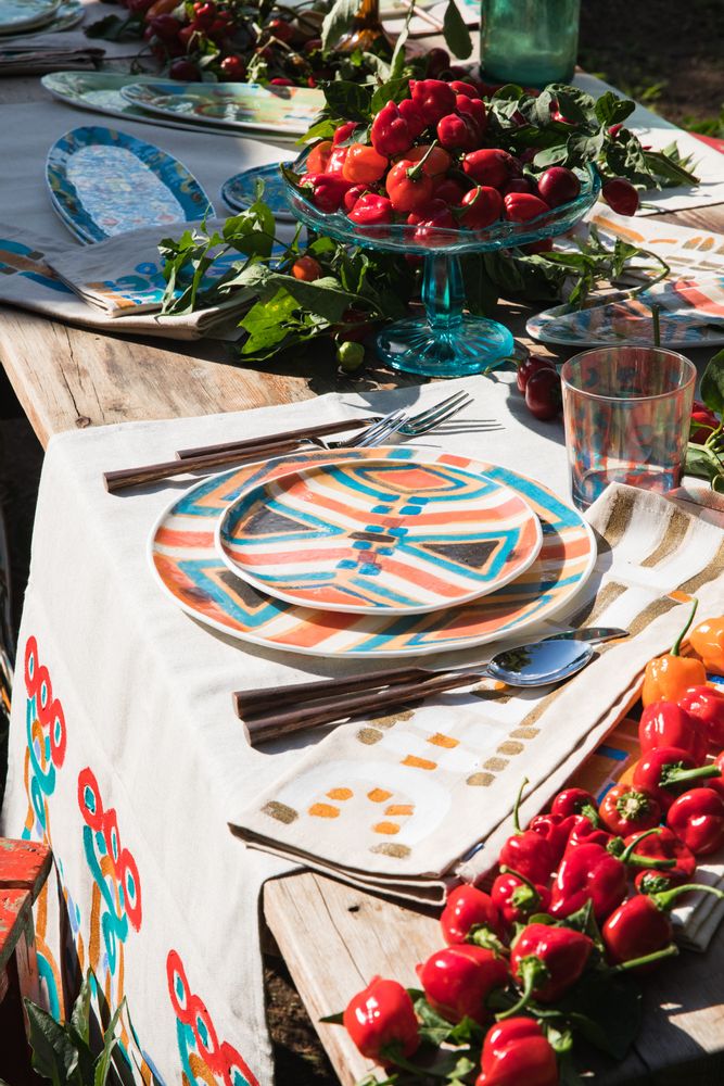 Art glass - Murano glass plates collection - LE BOTTEGHE SU GOLOGONE