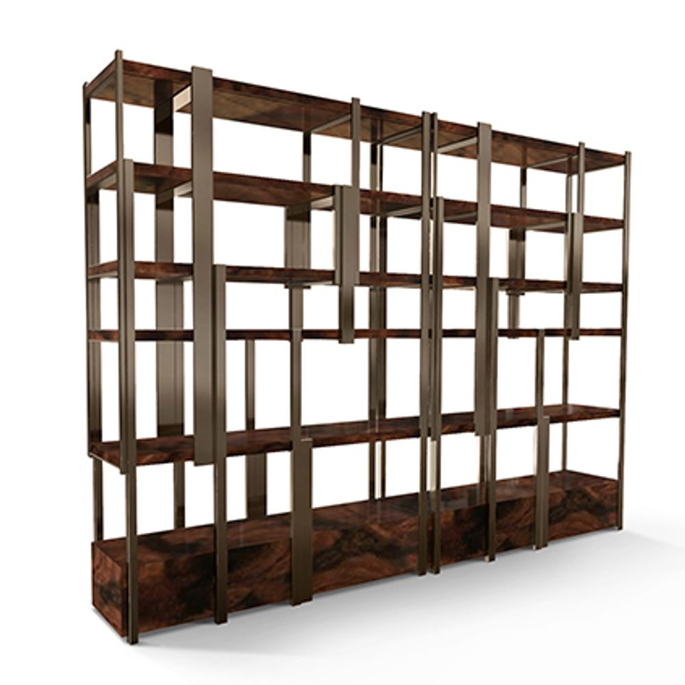 Mobilier et rangements pour bureau - Caffeine Bibliothèque - CAFFE LATTE