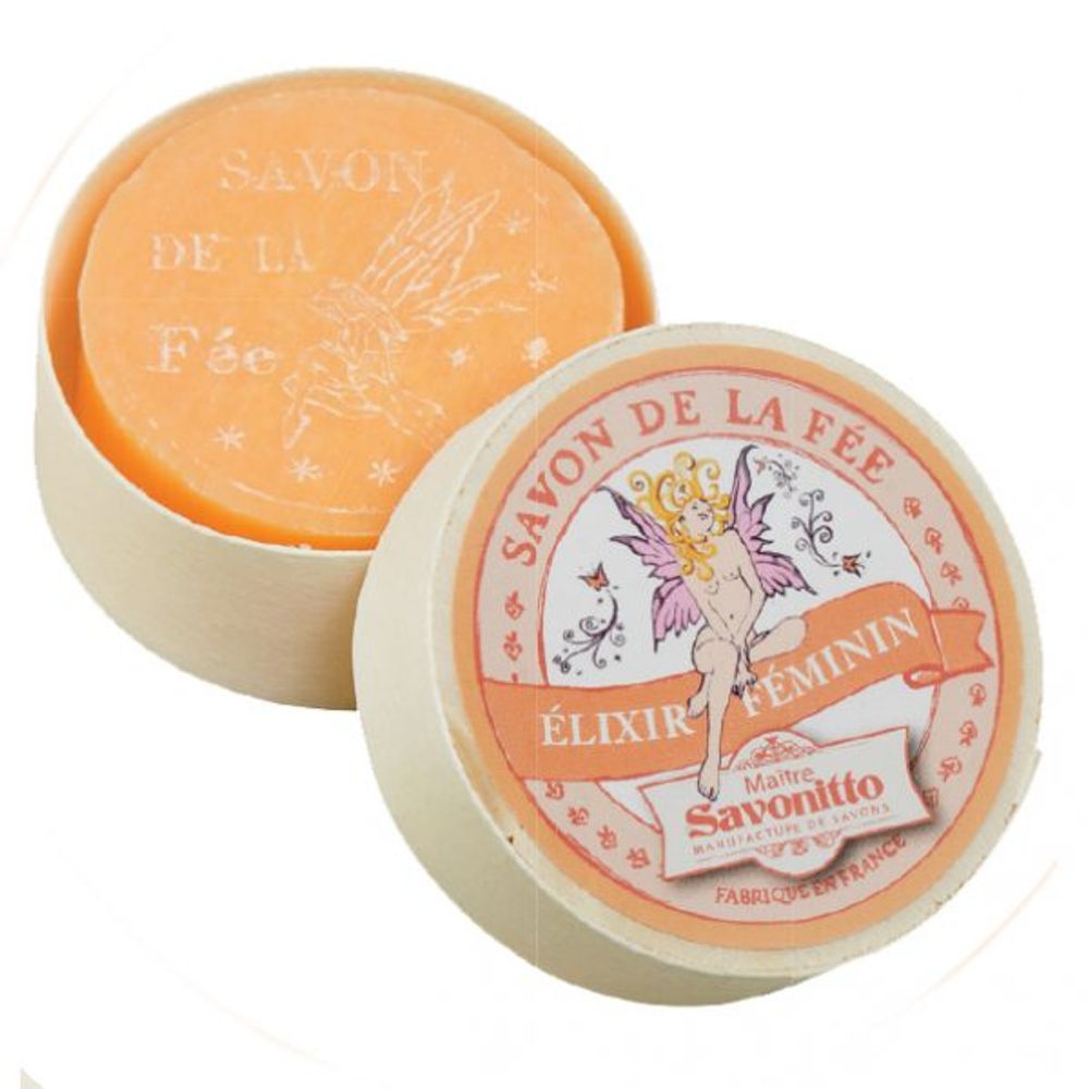 Savons - savon exfoliant dans sa boite en bois - MAÎTRE SAVONITTO