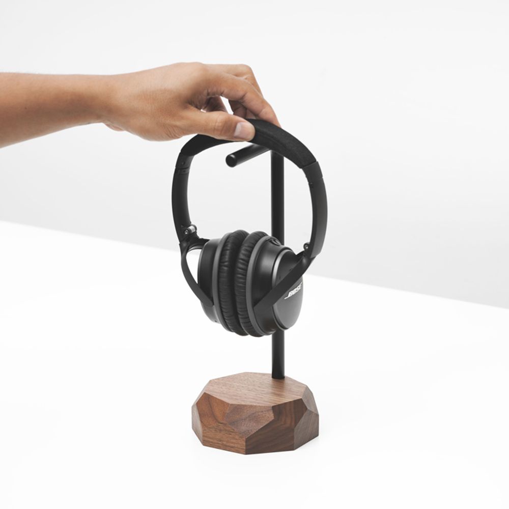 Range-tout - Support casque en bois - OAKYWOOD