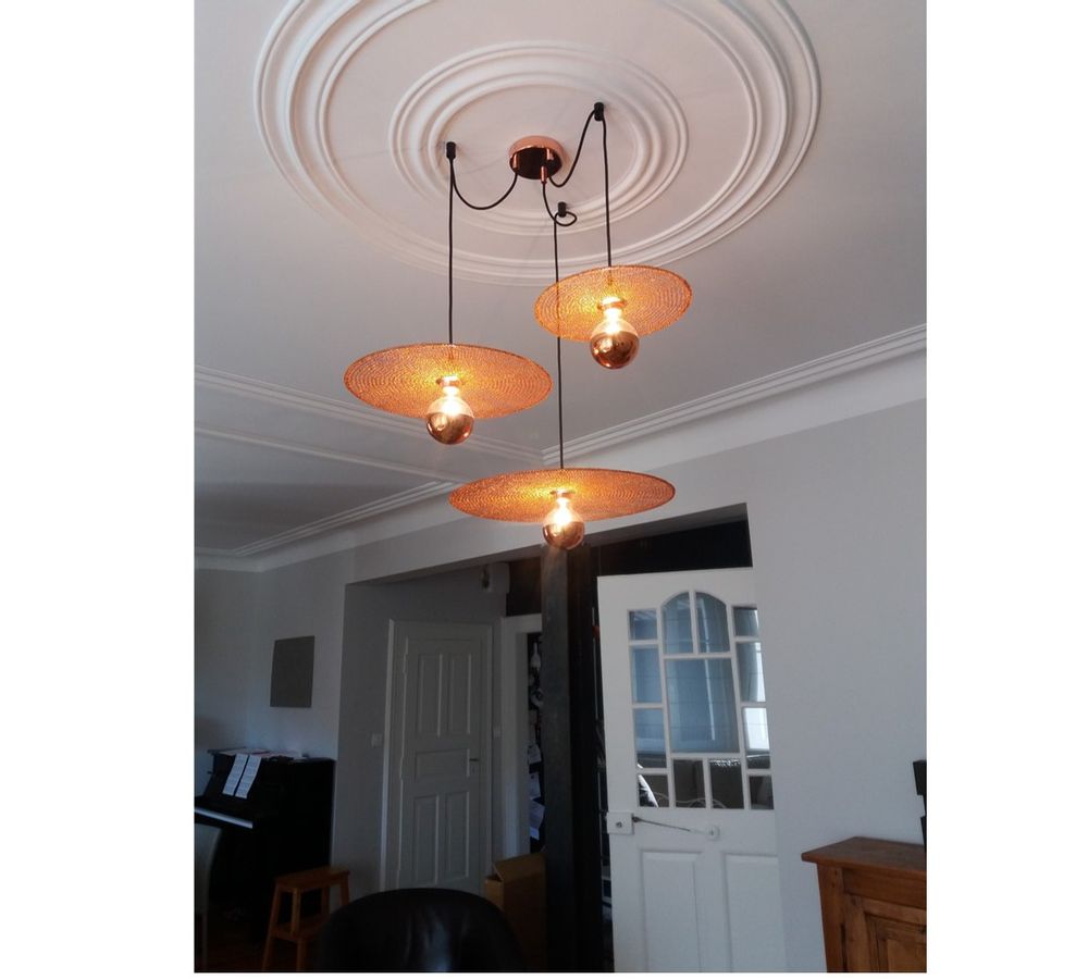 Hanging lights - LIGHT SUSPENSION ECLIPSE - LA LANGUOCHAT