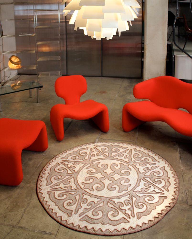 Other caperts - Carpet “Asman” made of merino wool felt - SEZIM DESIGN