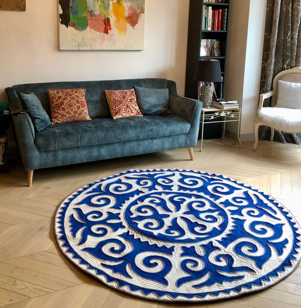 Other caperts - Carpet “Kalkan” made of merino wool felt - SEZIM DESIGN