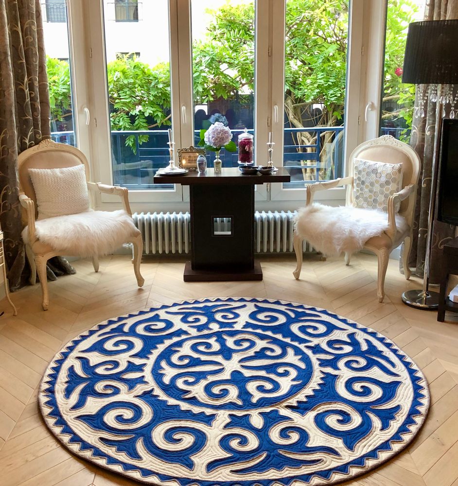 Other caperts - Carpet “Kalkan” made of merino wool felt - SEZIM DESIGN