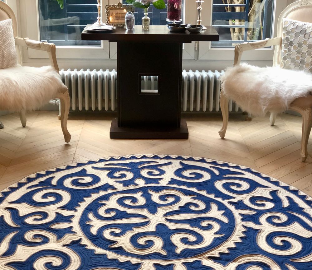 Other caperts - Carpet “Kalkan” made of merino wool felt - SEZIM DESIGN