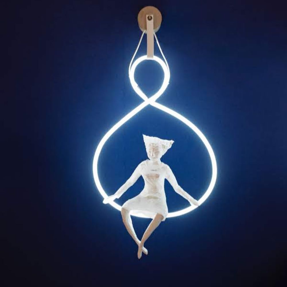 Unique pieces - Circus, neon lamp - PAPIER À ÊTRES