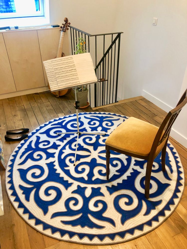 Other caperts - Carpet “Kalkan” made of merino wool felt - SEZIM DESIGN