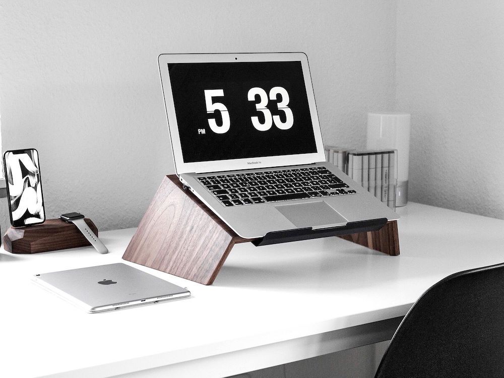 Bureaux - Support d'ordinateur portable - OAKYWOOD