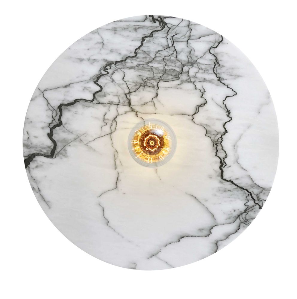 Decorative objects - JUPITER marble wall and/or ceiling light. - RADAR INTERIOR