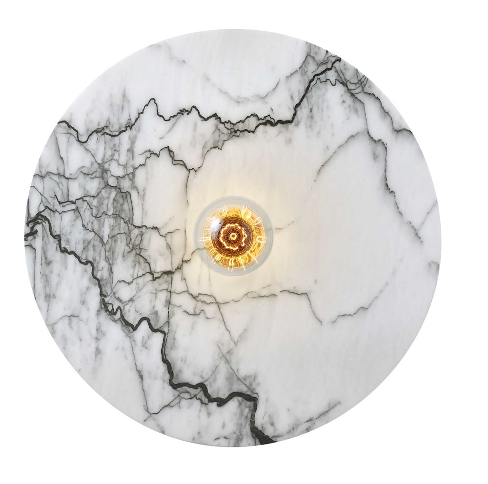 Decorative objects - JUPITER marble wall and/or ceiling light. - RADAR INTERIOR