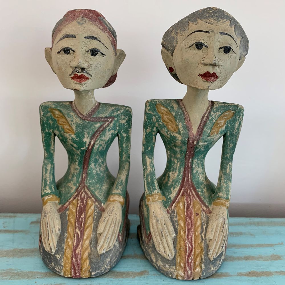 Sculptures, statuettes et miniatures - LORO BLONYO Statue en bois - CASA NATURA