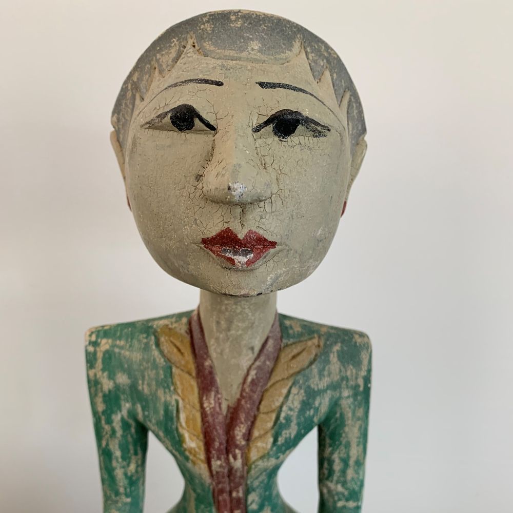 Sculptures, statuettes et miniatures - LORO BLONYO Statue en bois - CASA NATURA