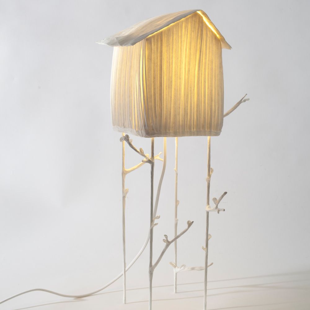Pièces uniques - Cabanon, lampe - PAPIER À ÊTRES