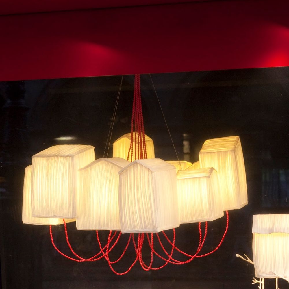 Pièces uniques - Cabanons, suspension, lampe - PAPIER À ÊTRES