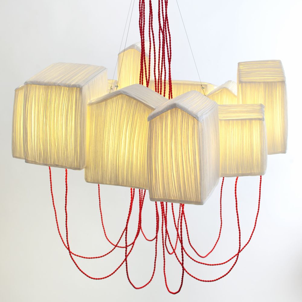 Pièces uniques - Cabanons, suspension, lampe - PAPIER À ÊTRES