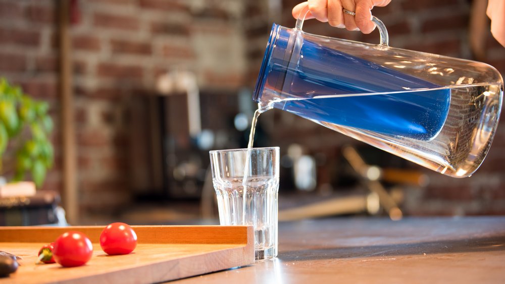 Carafes - Carafe filtrante pour l'eau, en Verre, 1.7 L, Bleue - LIFESTRAW®