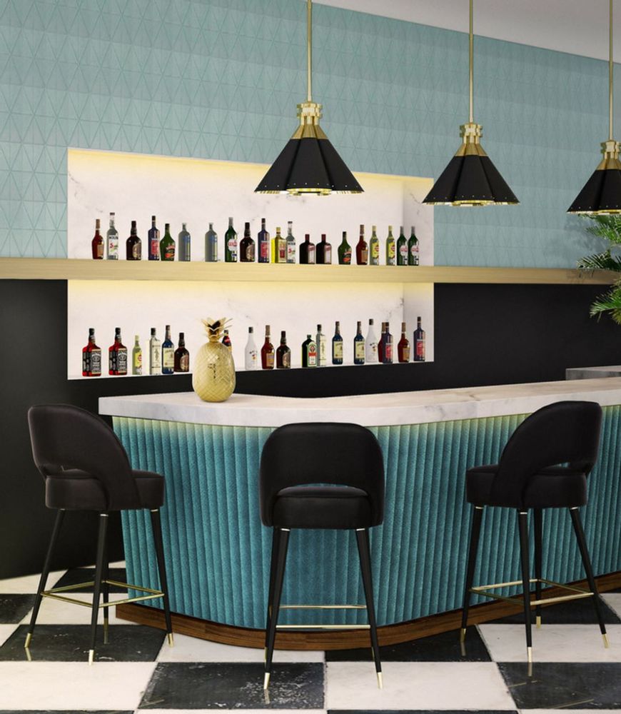 Chairs - COLLINS BAR CHAIR - INSPLOSION