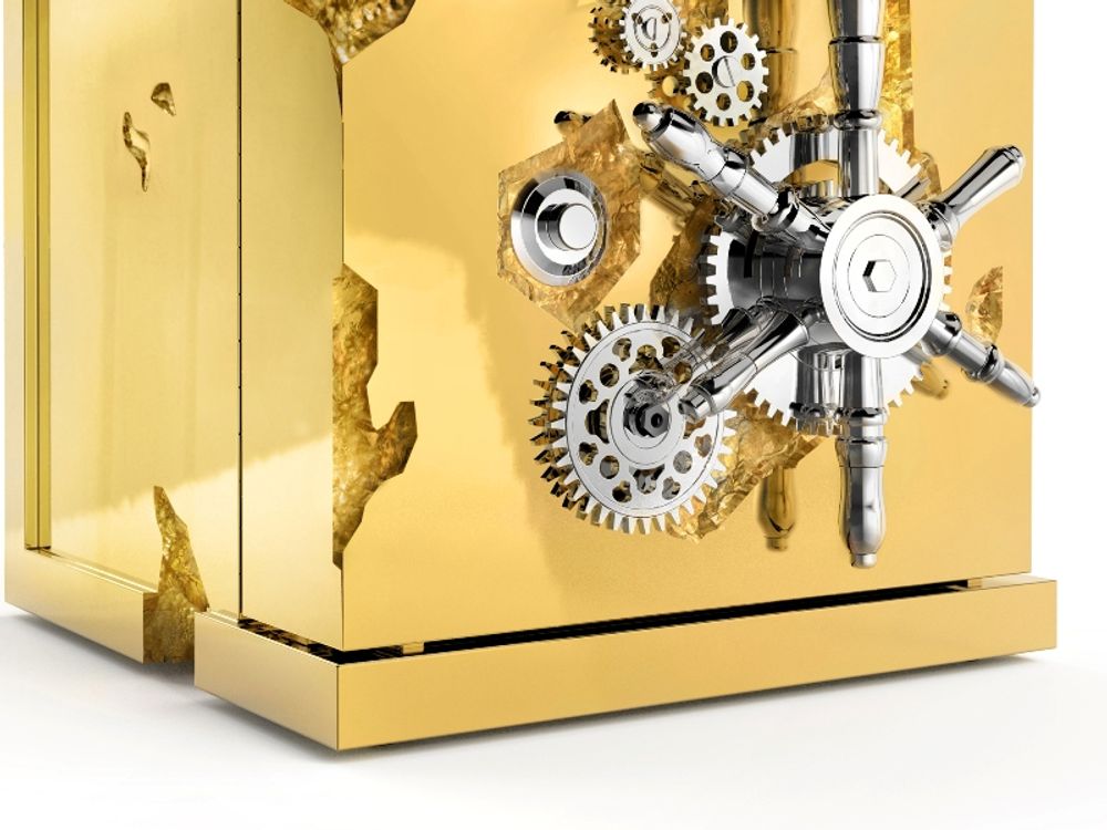 Unique pieces - MILLIONAIRE Jewelry Safe - BOCA DO LOBO