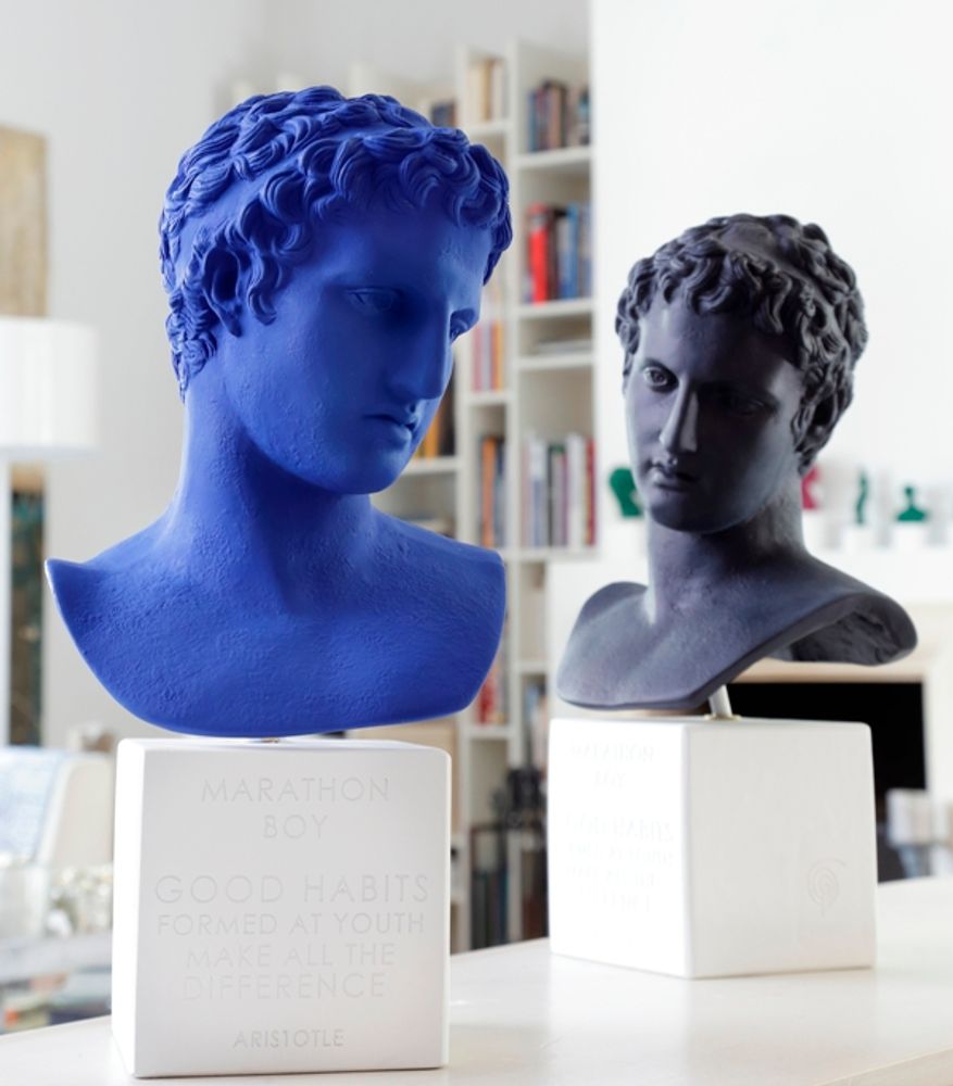 Sculptures, statuettes et miniatures - Statue garçon Marathon - SOPHIA ENJOY THINKING