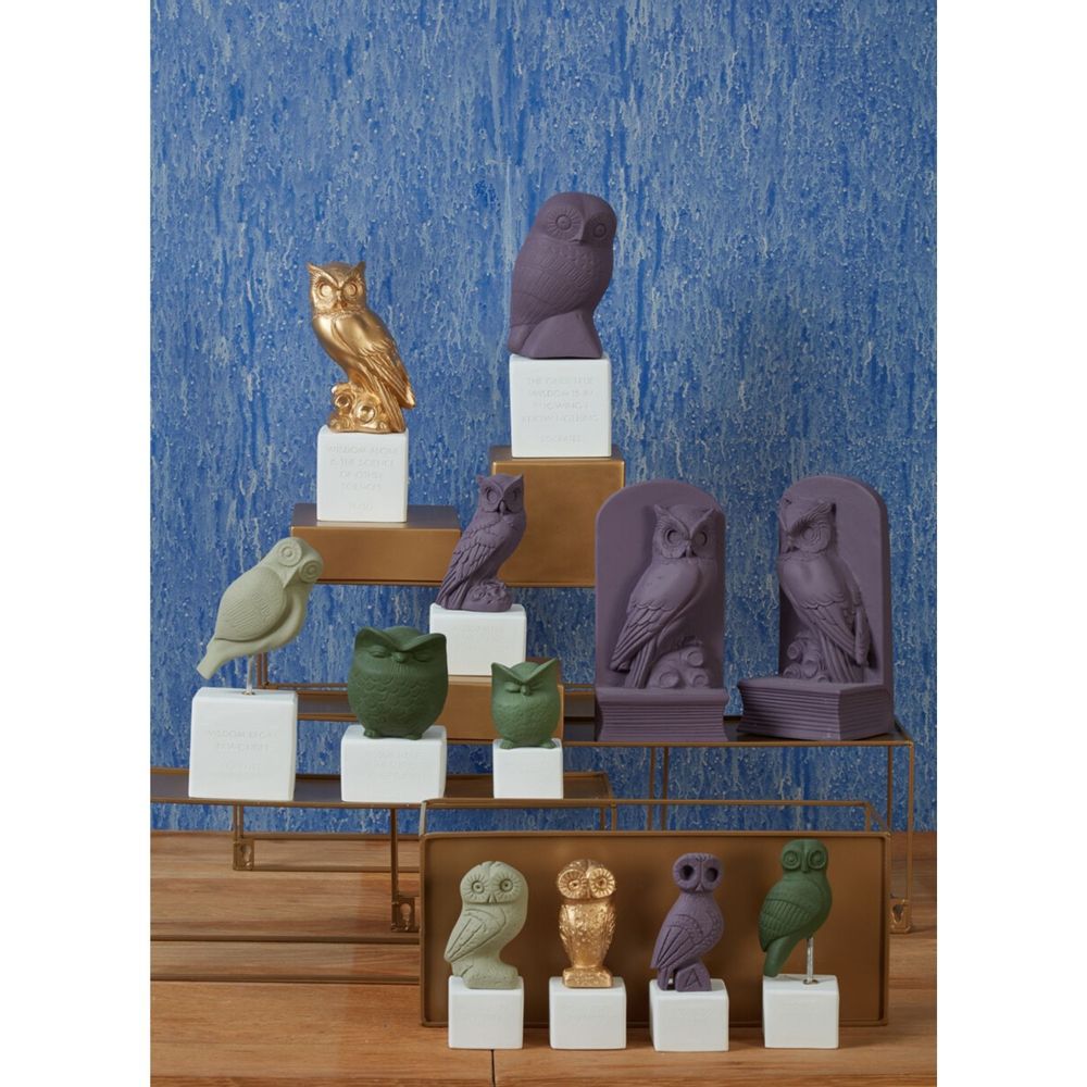 Sculptures, statuettes et miniatures - Statues hiboux - SOPHIA ENJOY THINKING