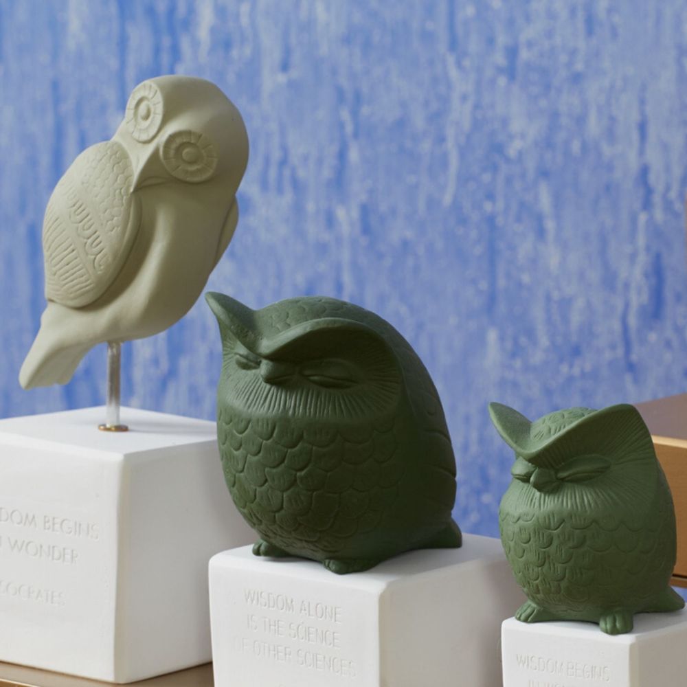 Sculptures, statuettes et miniatures - Statues hiboux - SOPHIA ENJOY THINKING