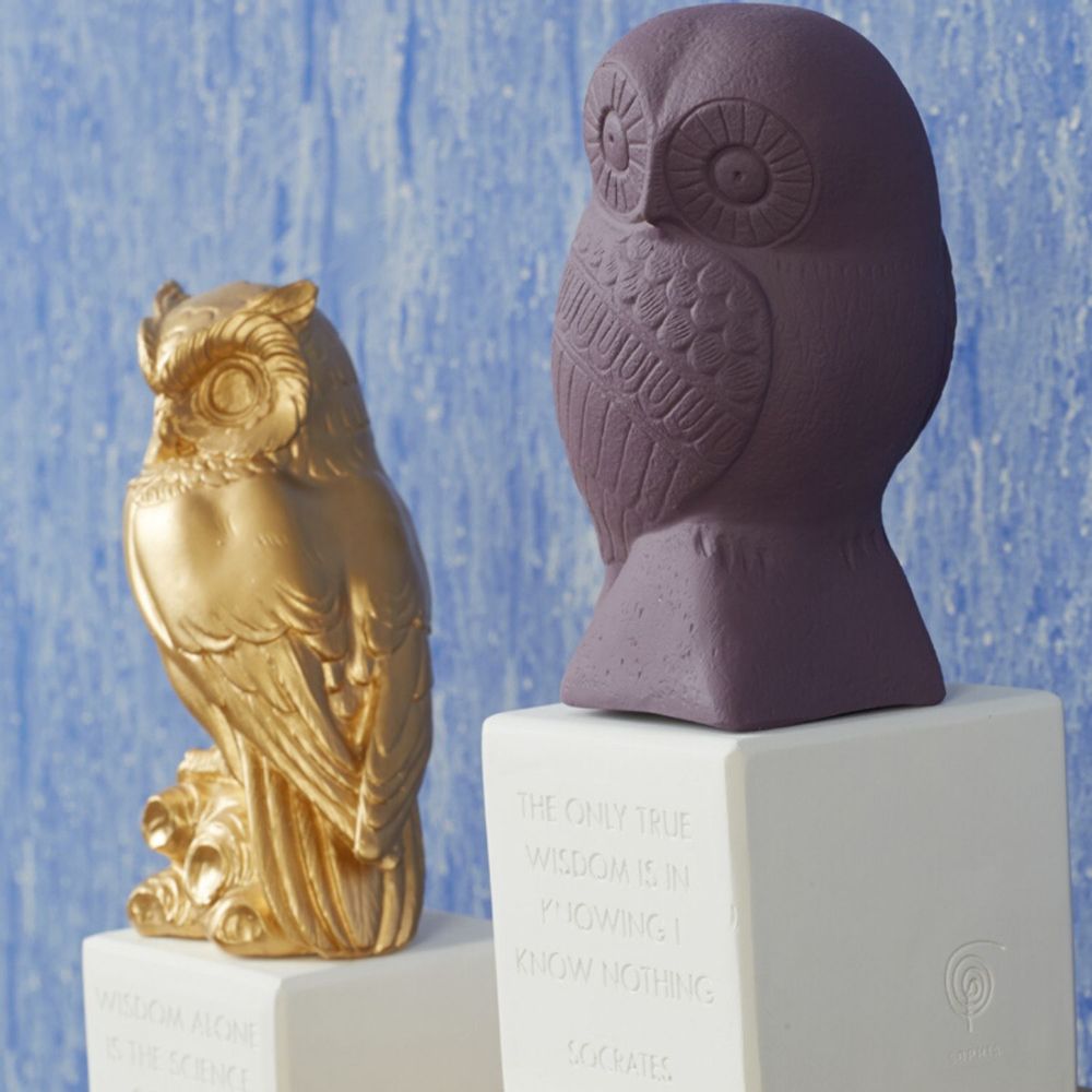 Sculptures, statuettes et miniatures - Statues hiboux - SOPHIA ENJOY THINKING