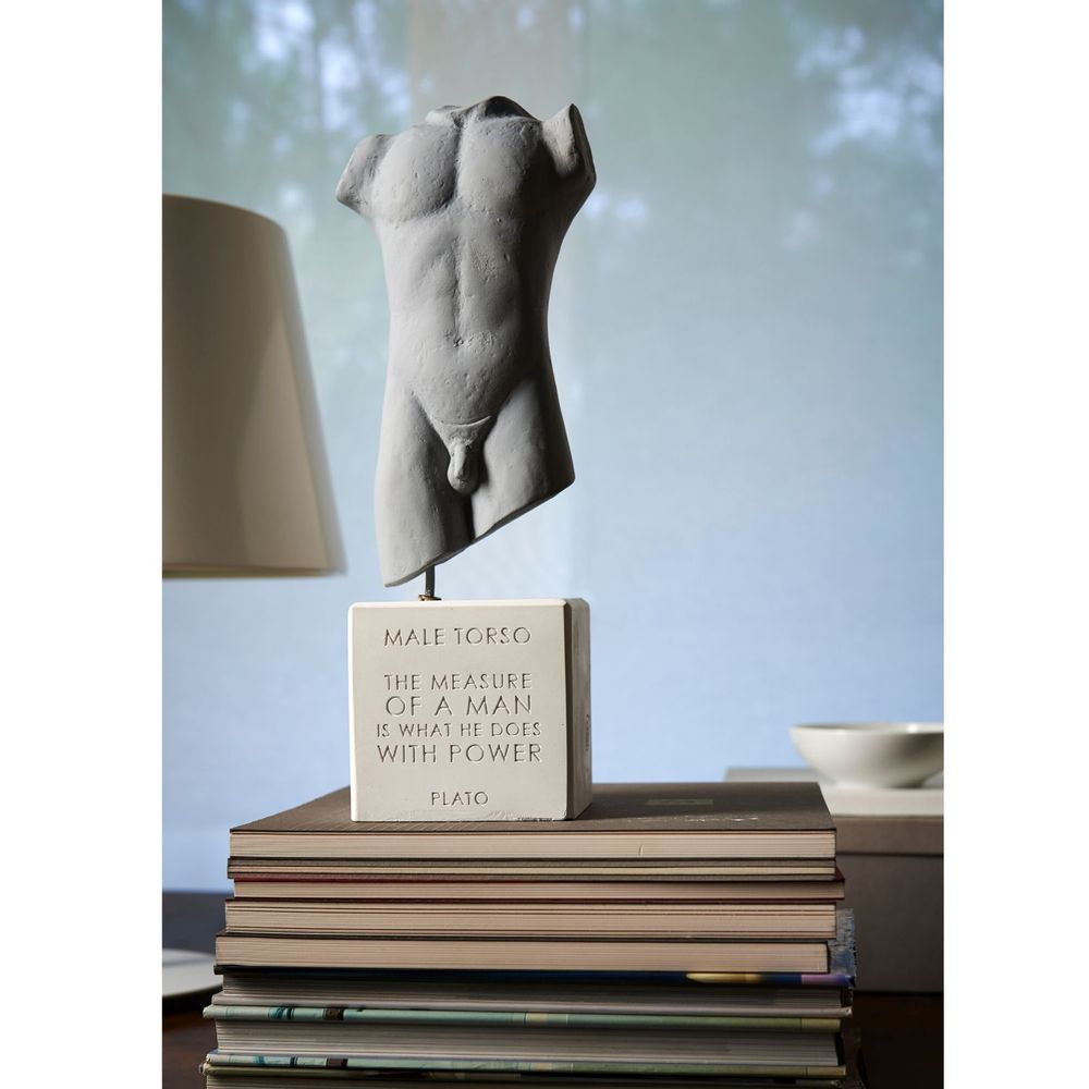 Sculptures, statuettes et miniatures - Statue torse mâle et femelle - SOPHIA ENJOY THINKING