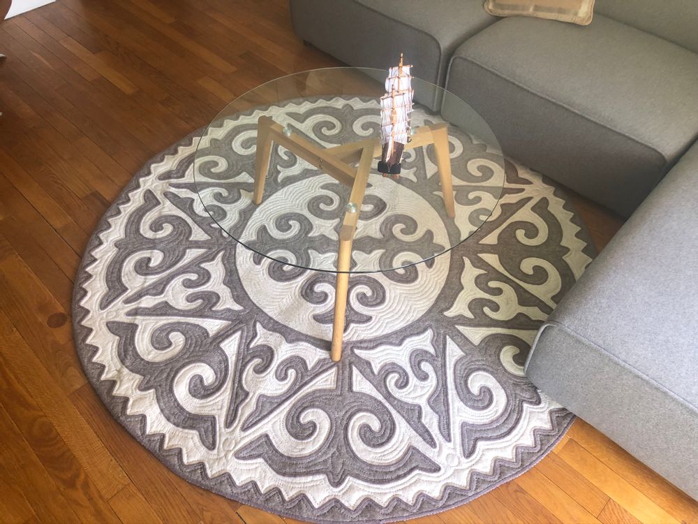 Other caperts - Carpet “Asman” made of merino wool felt - SEZIM DESIGN