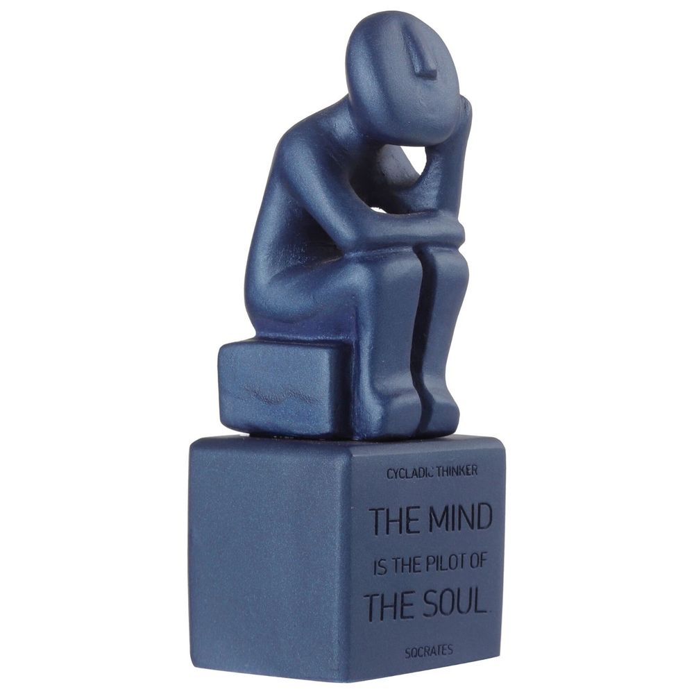 Sculptures, statuettes et miniatures - Statues des penseurs cycladiques - SOPHIA ENJOY THINKING