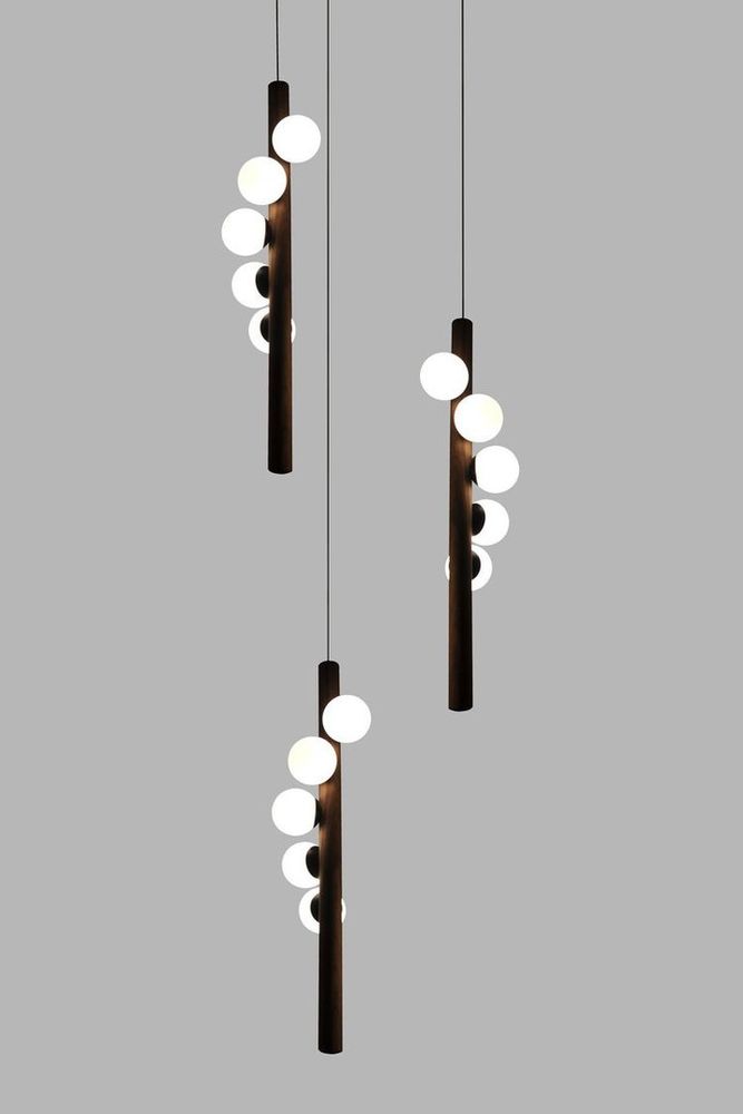 Outdoor hanging lights - WILLOW VERTICAL PENDANT - TONICIE'S
