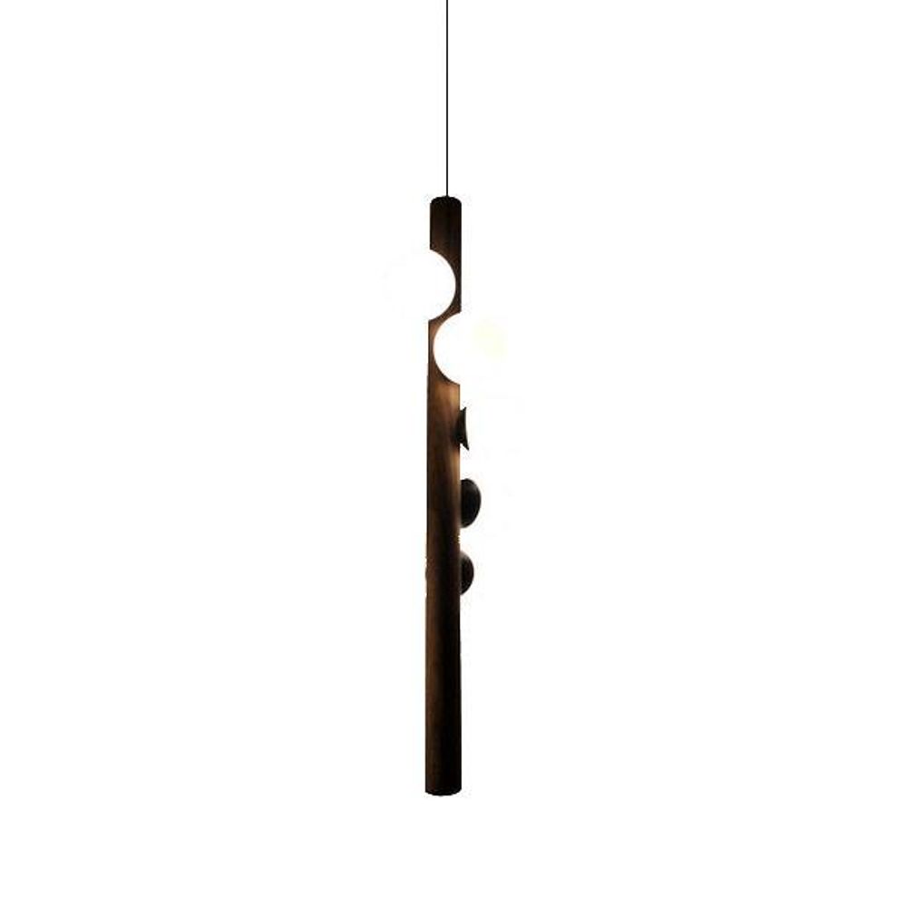 Outdoor hanging lights - WILLOW VERTICAL PENDANT - TONICIE'S