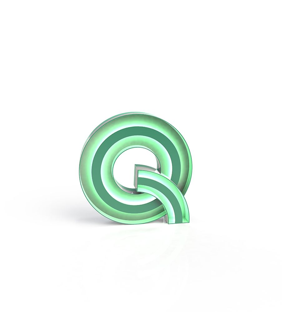Children's lighting - LETTER Q - CIRCU