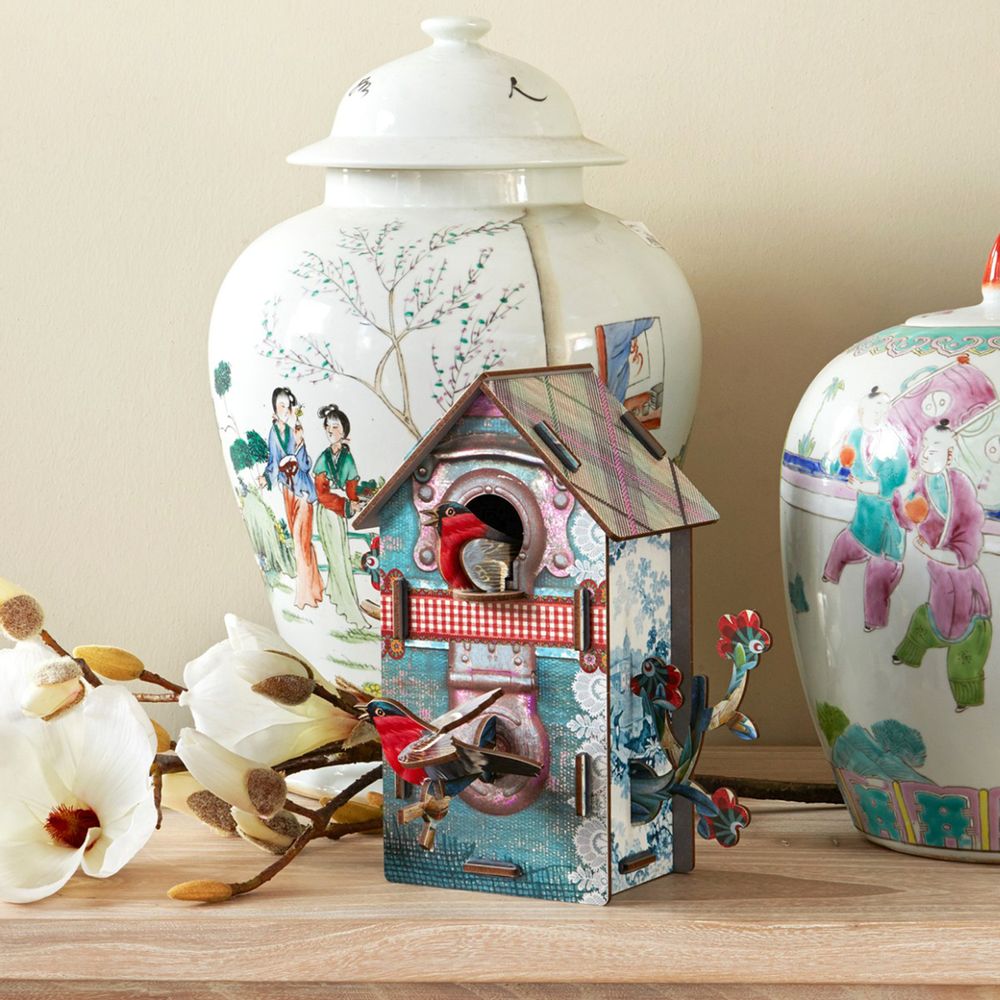 Decorative objects - Playmates - Decorative birdhouse - MIHO UNEXPECTED THINGS