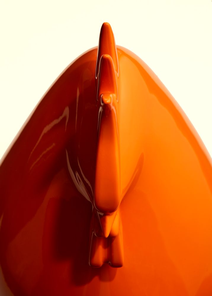 Sculptures, statuettes and miniatures - Coq'ART Orange version - EMMANUEL OGER