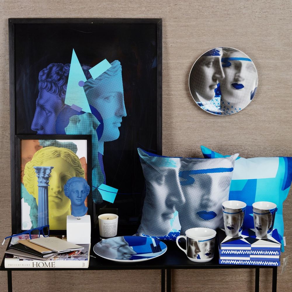 Autres décorations murales - Art de tableau/Collection bleue - SOPHIA ENJOY THINKING