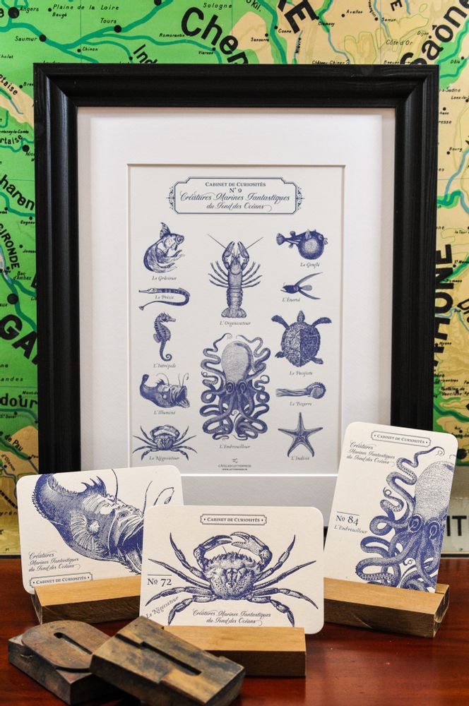 Card shop - Card Octopus - L'ATELIER LETTERPRESS