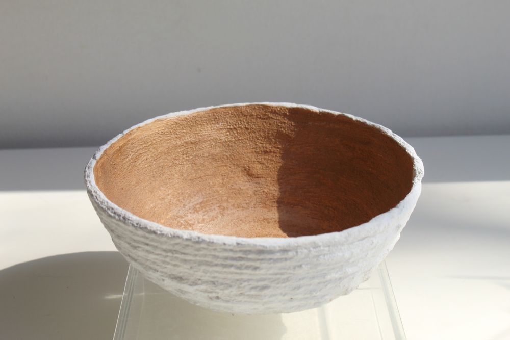 Decorative objects - Concrete and rope cutting - CHAPITRE MAISON