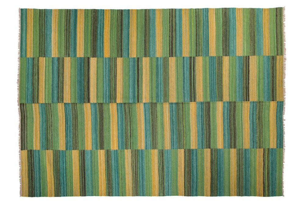 Other caperts - New Mazandaran Stripe Kilim - ORIENT HANDMADE CARPETS