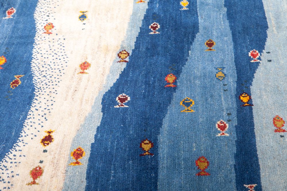 Contemporary carpets - Vintage Fish Rug - ORIENT HANDMADE CARPETS