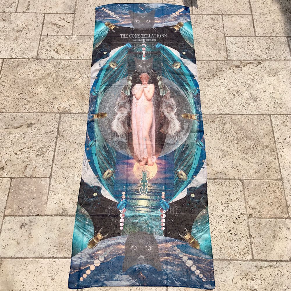 Scarves - Talisman Bastet Scarf - EMILIE SAUZET - INSPIRATIONS