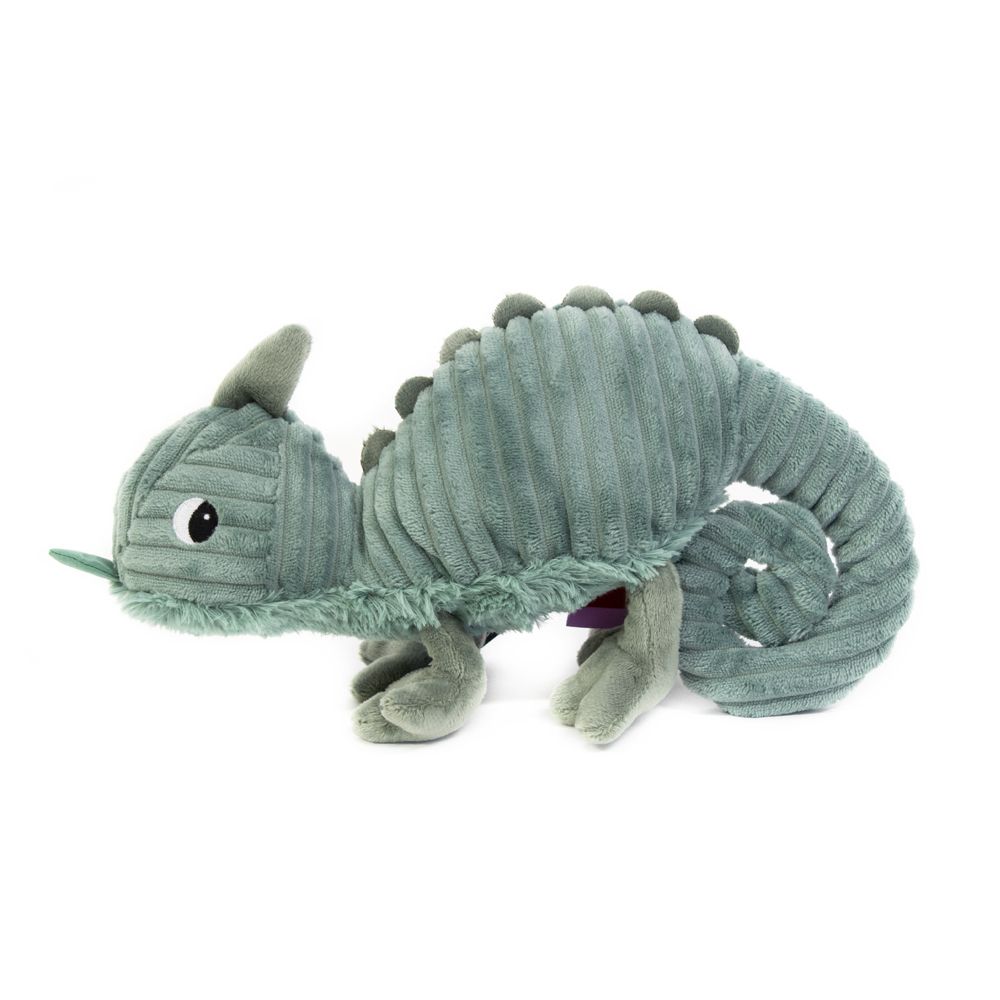 Jouets enfants - Peluche Ptipotos le caméléon terracota - DEGLINGOS