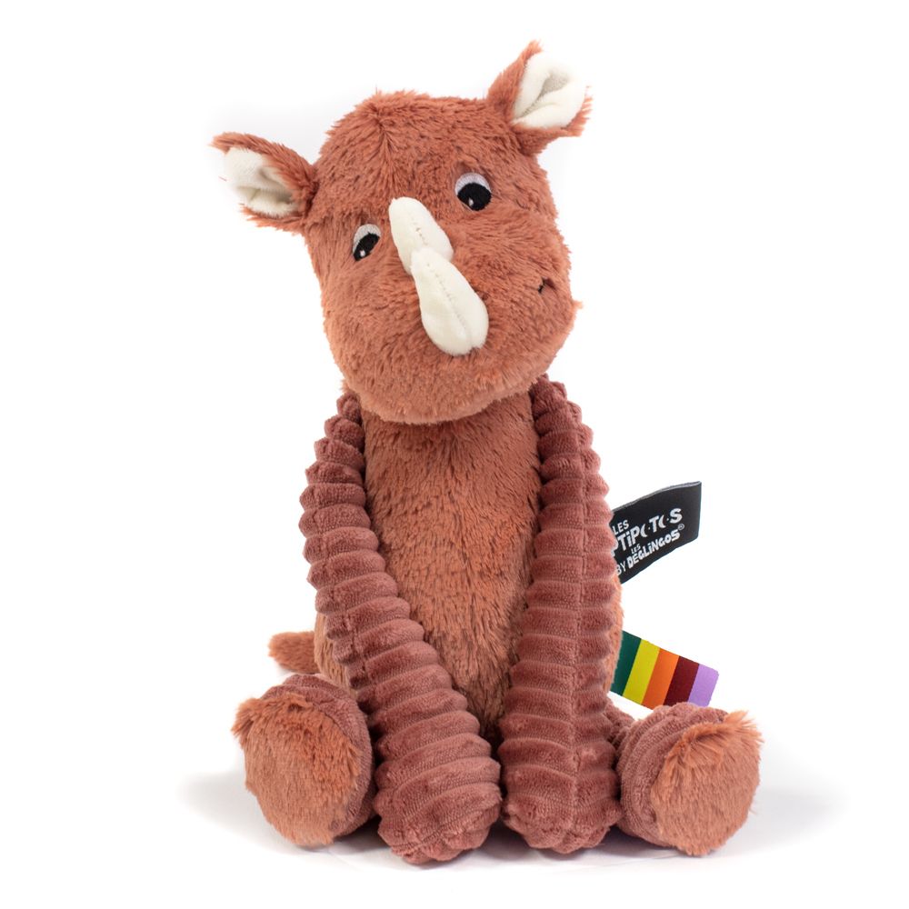 Toys - Plush Rhino Pink - Les Ptipotos - DEGLINGOS
