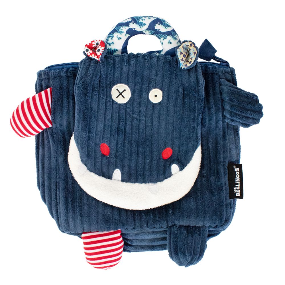Sacs et cartables - Sac à dos en velours Crèche / Petite Section Muchachos le Lama - DEGLINGOS